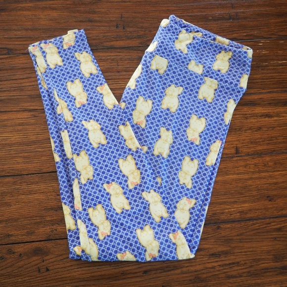 French Bulldog LulaRoe Leggings - Tall & Curvy - Picture 1 of 5